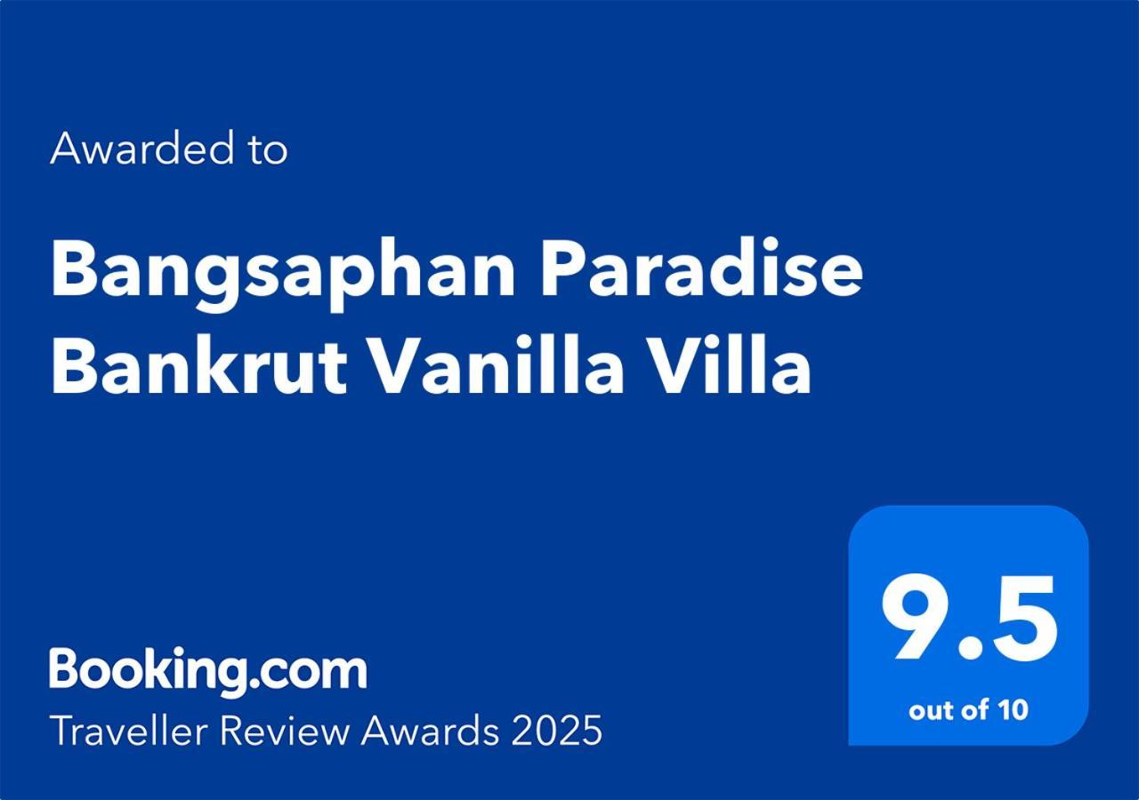 Bangsaphan Paradise Bankrut Vanilla Villa Екстериор снимка